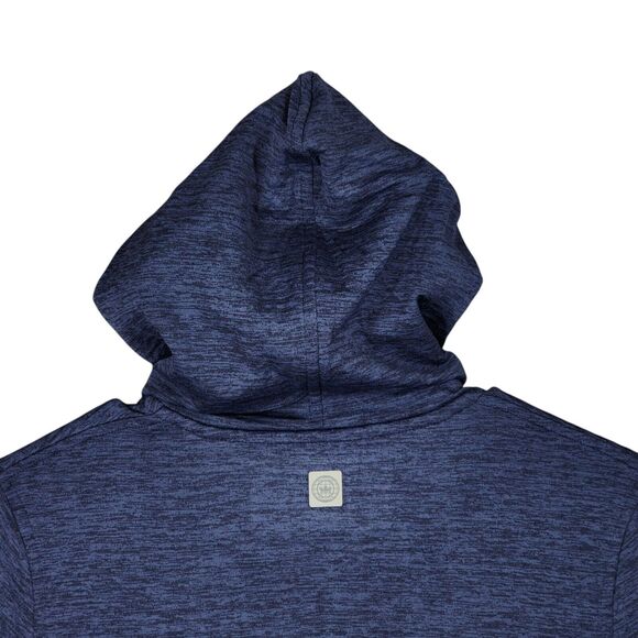 Peter Millar S Maven Full Zip Hoodie Womens Performance Sweatshirt Navy Blue NEW - Picture 12 of 14